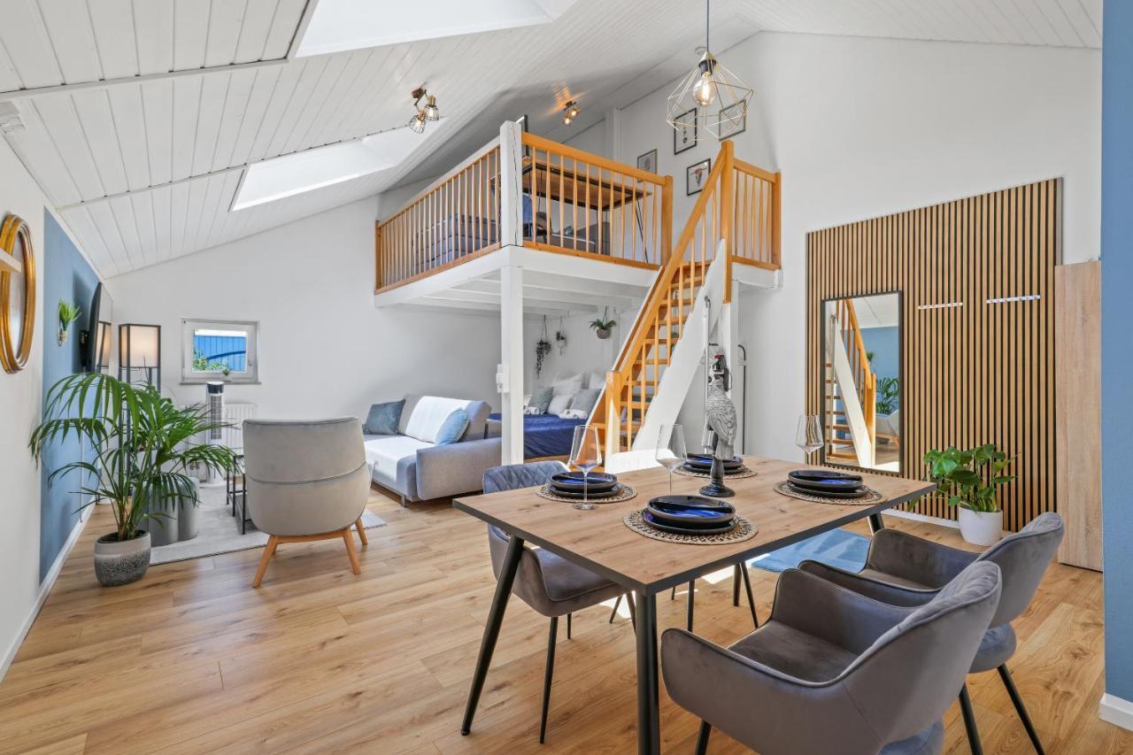 Apart21 - Blue - Maisonette - Netflix - Parking - Near Audi 잉골슈타트 외부 사진