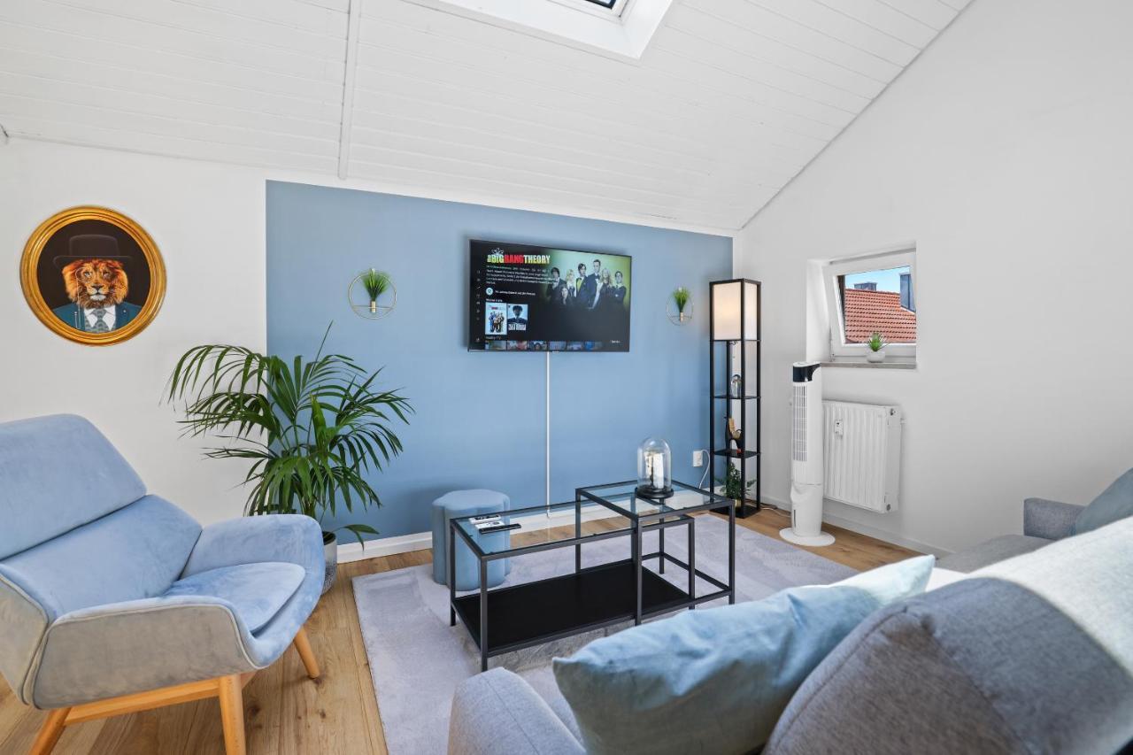 Apart21 - Blue - Maisonette - Netflix - Parking - Near Audi 잉골슈타트 외부 사진